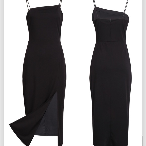 Asymmetrical top midi dress - Picture 7 of 8